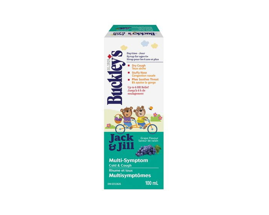 Buckley's Jack & Jill Multi-Symptom Cold & Cough Syrup, 100mL