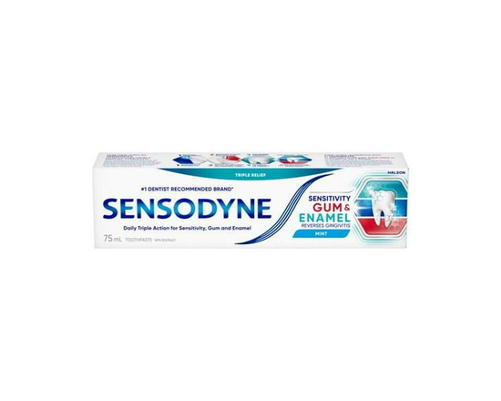 Sensodyne Sensitivity Gum & Enamel Mint Toothpaste 75ml - 75 mL