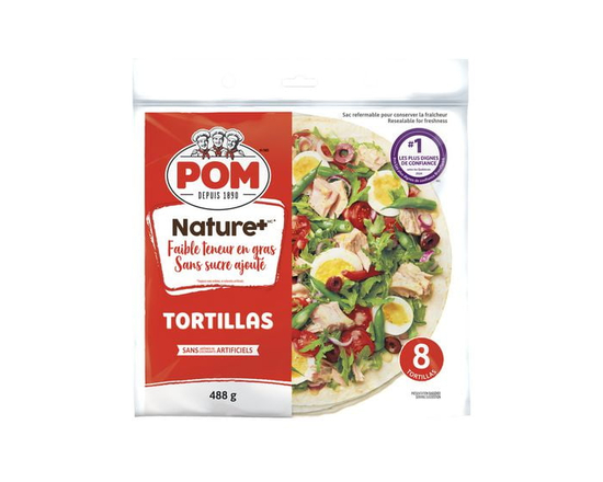POM® Nature+ Tortillas emb. de 8