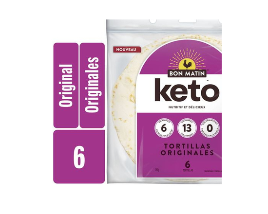 Tortillas originales Bon Matin Keto