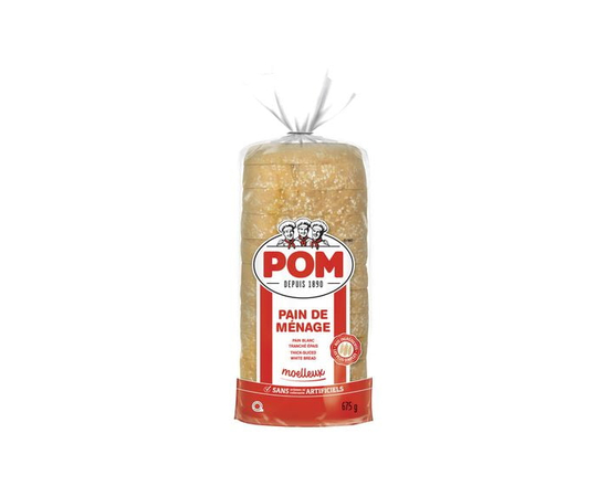 POM  Pain blanc