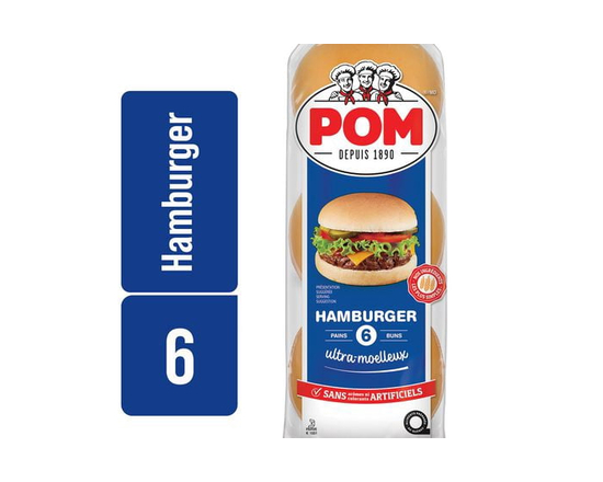 Pains à hamburger ultra-moelleux POMᴹᴰ