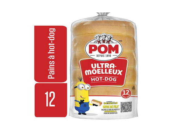 POM® Ultra-Soft™ Hot Dog Buns