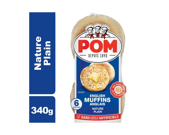 Muffins anglais nature POMᴹᴰ