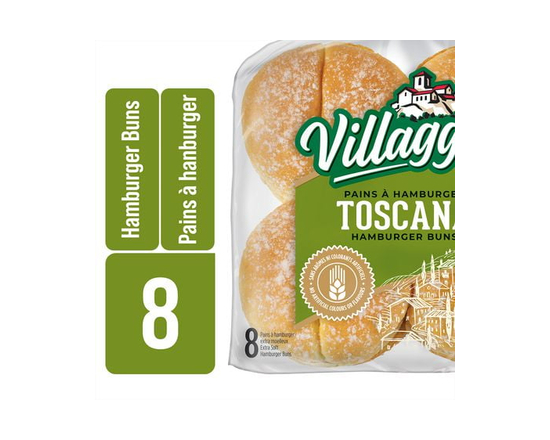 Pains à hamburger extra-moelleux Toscana de Villaggioᴹᴰ