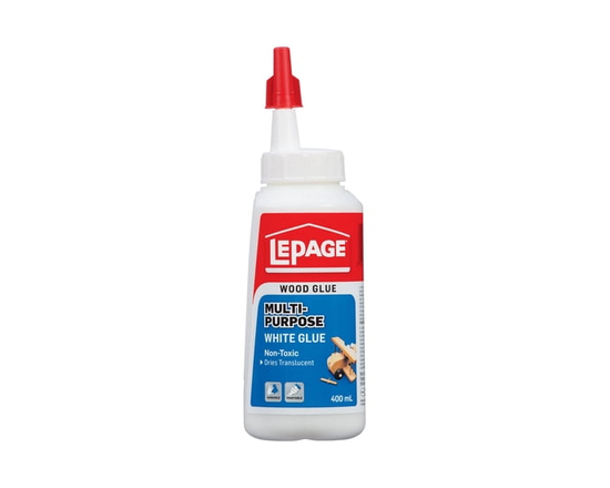 Colle blanche multi-usage LePage - 400 ml (Blanc)