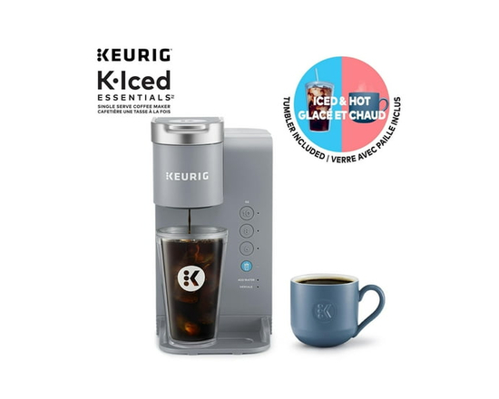 Keurig K-Iced Essentials Single Serve K-Cup Pod Coffee Maker