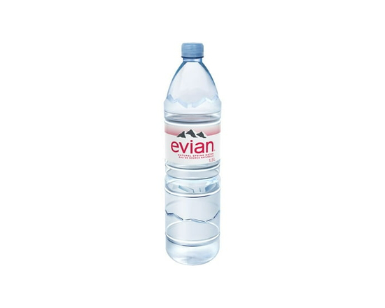 evian natural spring water 1.5 L, Bottle - 1.5L