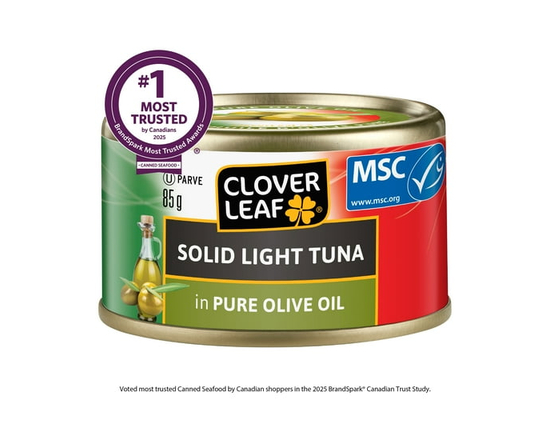 Clover Leaf Solid Light Tuna In Olive Oil - 85 g