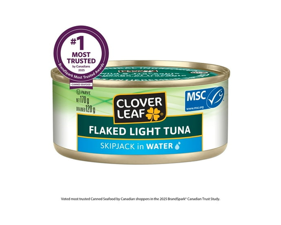 Clover LEAF® Flaked Light Tuna, Skipjack in Water - 170 g