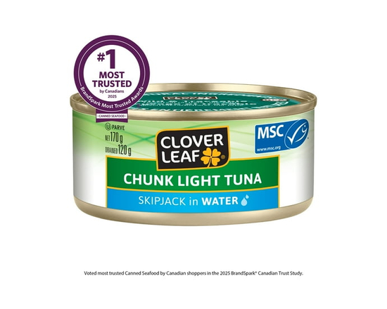 Clover LEAF® Chunk Light Tuna in Water - 170g