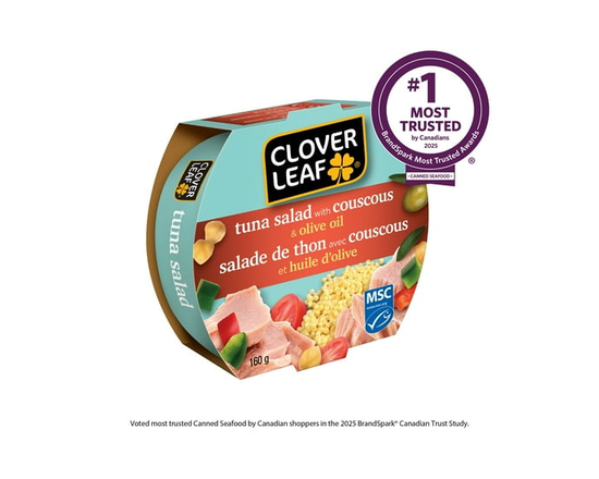 Clover Leaf Tuna Salad with Couscous & Olive Oil - 160g
