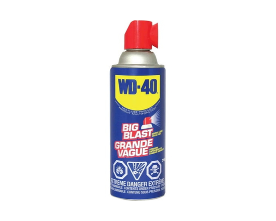 Produit lubrifiant et déplacement de l'eau aérosol multi-usages WD-40 classique 01032 boîte à grande vague, 311g - 311g