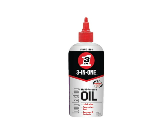 3 IN ONE Multi Purpose Lubricating Drip Oil - 118ml - 118mL