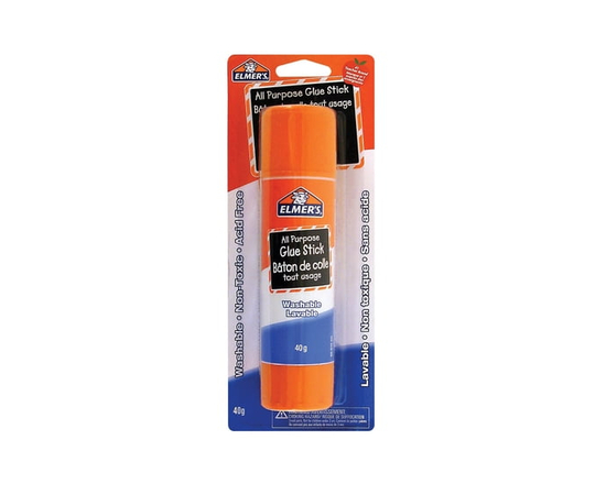 Elmer's All-Purpose Glue Stick, Washable, Non-Toxic, 40 g - 40 g