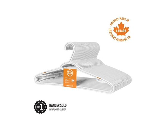 neatfreak!® Plastic Clothes Hanger 30-pack