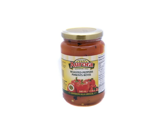 Aurora Roasted Red Peppers - 340 mL
