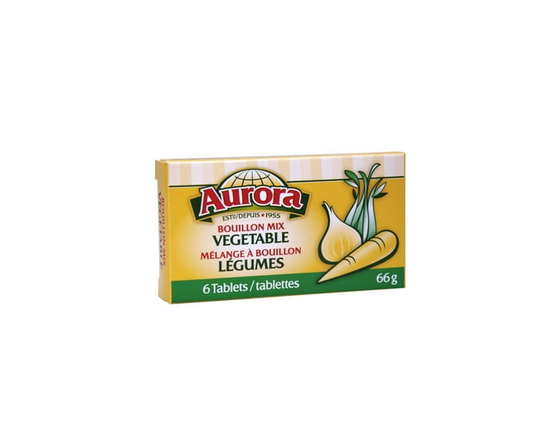 Aurora Bouillon Mix Vegetable Tablets - 66 g
