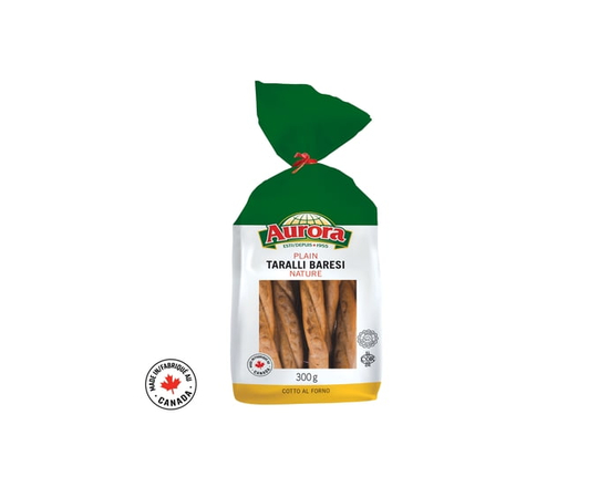 AURORA Taralli Baresi Plain Bread Stick - 300 g