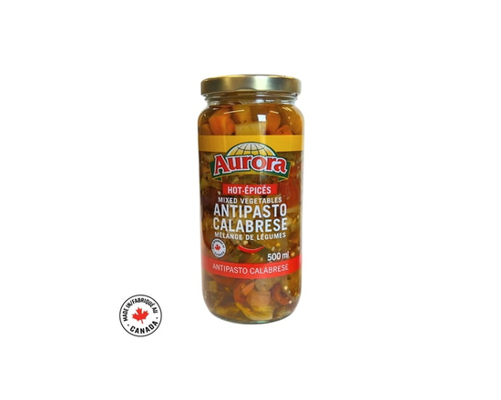 Aurora Hot Mixed Vegetables in Oil - 500 mL