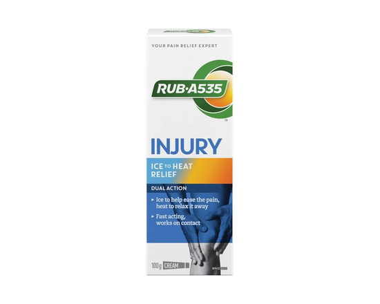 RUB A535 Injury Ice to Heat Pain Relief Cream