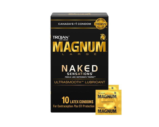 Trojan Magnum Naked Sensations Lubricated Condoms