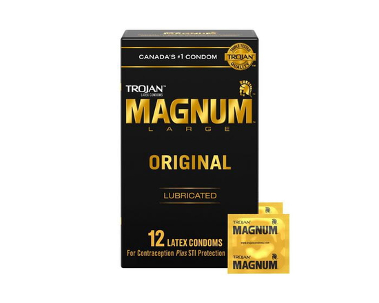 Trojan Magnum Large Size Lubricated Condoms