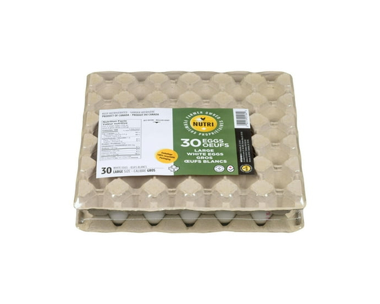Nutri 30 Œufs Blancs Gros - gros 30