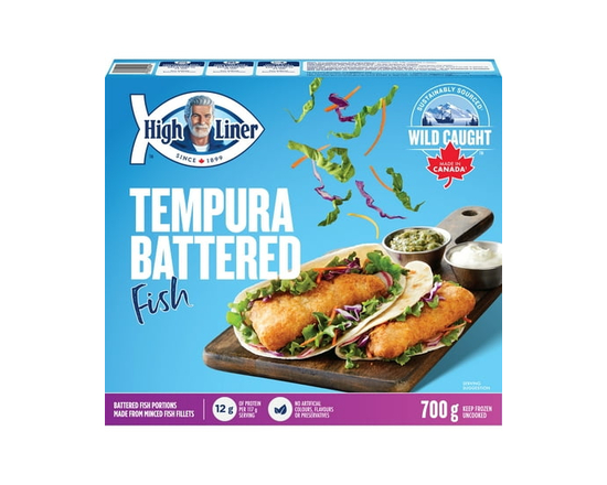 High Liner Tempura Batter Fish Fillets - 700 g