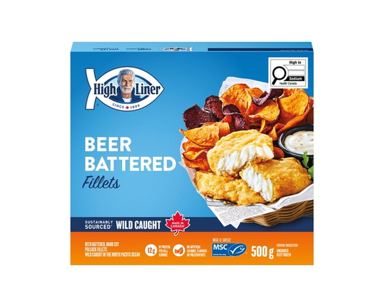 High Liner Beer Battered Fillets - 500 g