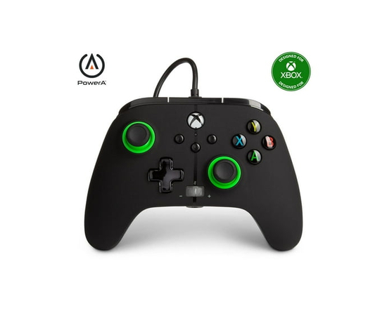 PowerA Enhanced Wired Controller for Xbox – Green Hint