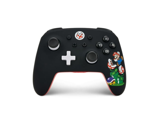 PowerA Enhanced Wireless Controller for Nintendo Switch - Mario Mayhem