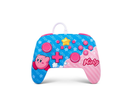 Manette à fil améliorée pour Nintendo Switch — Kirby - Comme le Montre l'Image
