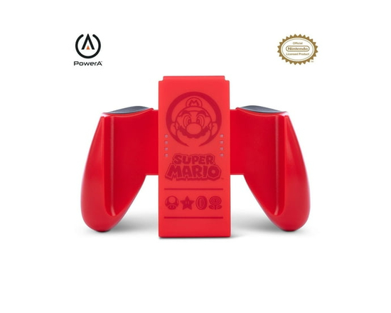 Joy con confort grip PowerA pour Nintendo Switch - Super Mario Rouge - comme Spécifié