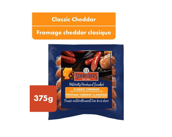 Schneiders Smoked Sausage Classic Cheddar