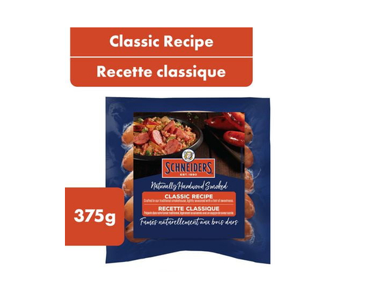 Schneiders Smoked Sausage Classic Recipe