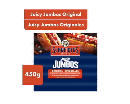 Schneiders Juicy Jumbos Original Hot Dogs