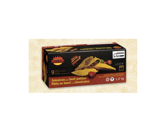 Patty King International Jamaican Style Patties - Spicy Beef - 1.17 kg