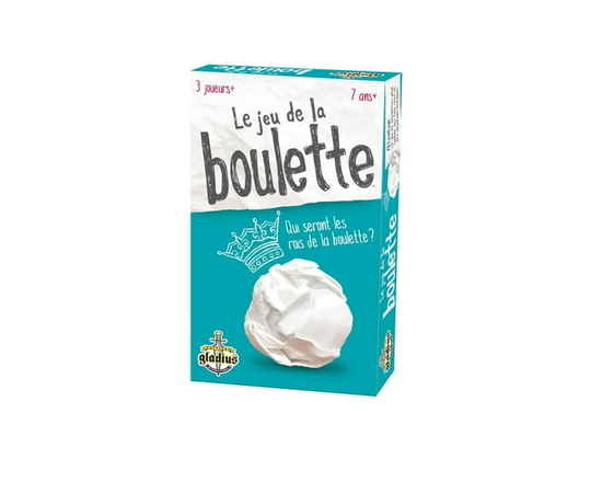 Éditions Gladius Le jeu de la boulette