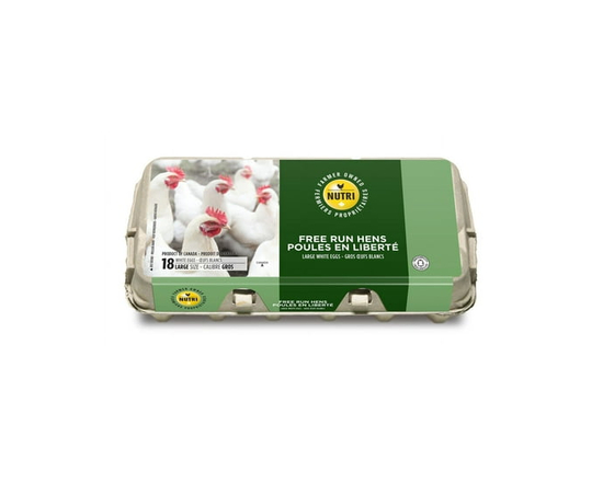 Rabbit River Free Run Large Brown 18 Eggs - Large 18