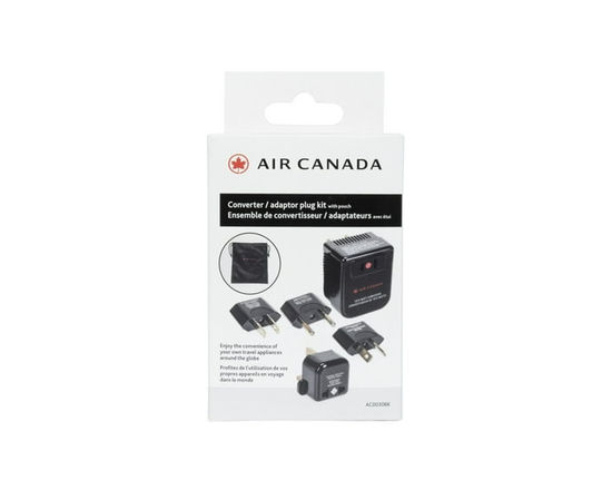 Air Canada Converter / Adapter Plug Kit with Pouch Type-A - One Size
