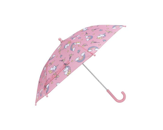Assorted Solid Colour Kids Umbrellas - One Size