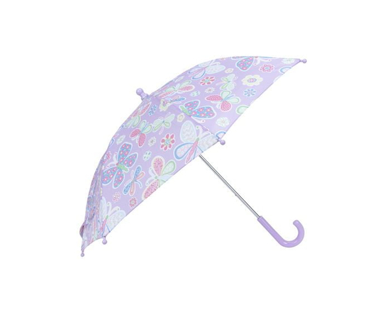 Assorted Solid Colour Kids Umbrellas - One Size