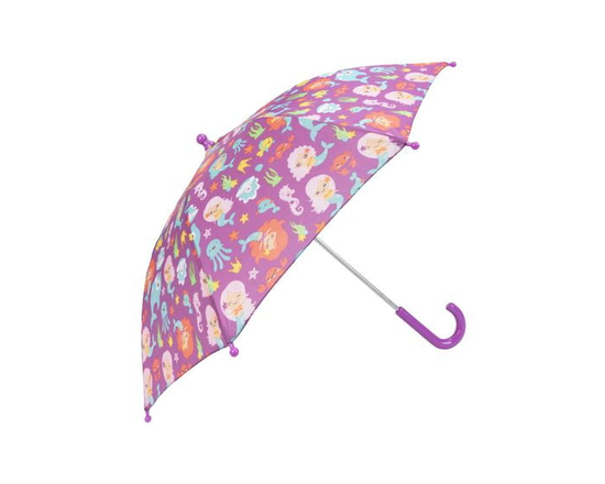 Mermaid Printed Umbrella - One Size