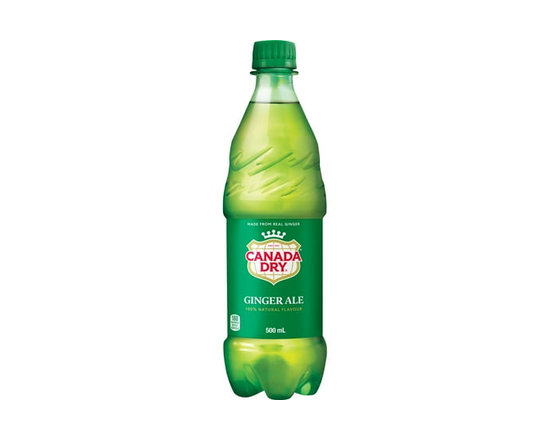 Canada Dry® Ginger Ale 500 mL Bottle - 500 mL