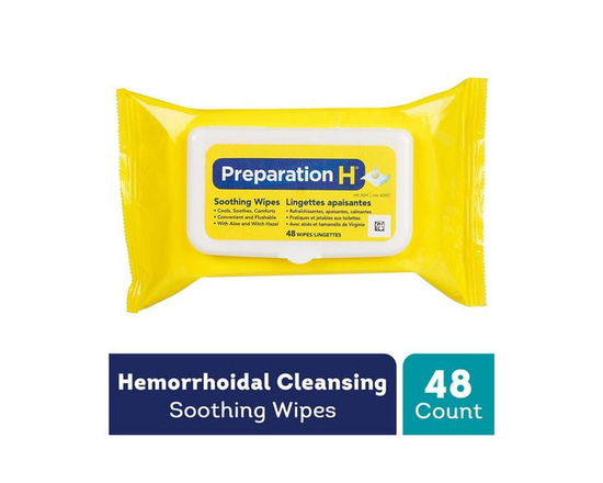 Préparation H Lingettes médicamentées