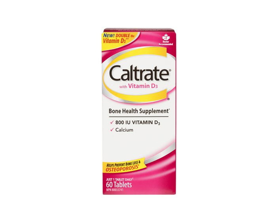 Caltrate with Vitamin D3 Bone Health Supplement