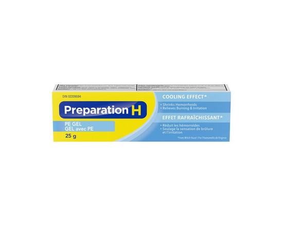 Preparation H® PE Gel (25 g) with Phenylephrine & Witch Hazel, Cooling Hemorrhoid Relief