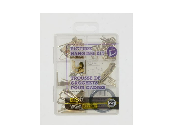 Picture Hanger Kit 27 Pieces - 27 Pieces