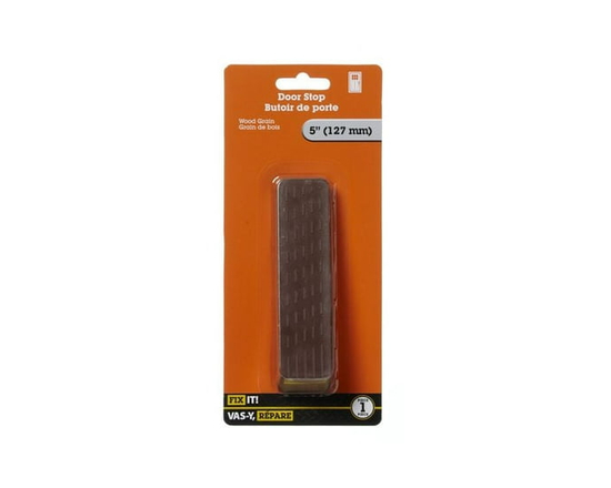 5" Wood Grain Door Stop 1 Piece